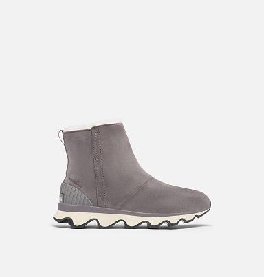 Sorel Kinetic Boots UK - Womens Winter Boots Grey,Black (UK7205163)